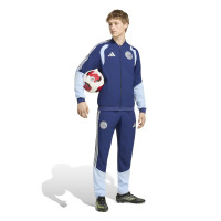 adidas Ajax Presentatie Trainingsjack 2026-2027 Donkerblauw Lichtblauw