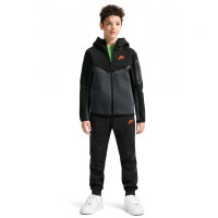 Survêtement de sport Nike Tech Fleece pour Enfants, noir, gris foncé, rouge