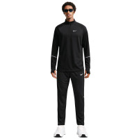 Nike Miler UV Trainingspak 1/4-Zip Zwart Zilver