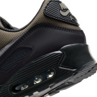 Nike Air Max 90 Baskets Noir Vert Brun Gris Foncé