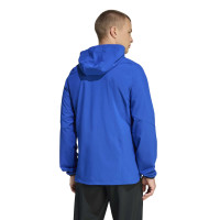 adidas Tiro Travel Windbreaker Blauw Zwart