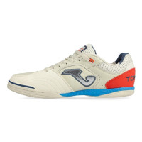 Joma Top Flex Zaalvoetbalschoenen (IN) Beige Blauw Felrood Zilver