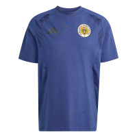 Kit d'entraînement adidas FFK Curaçao Tiro Travel 2026-2028 bleu foncé