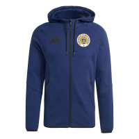 adidas FFK Curaçao Travel Sweat Vest 2026-2028 Donkerblauw