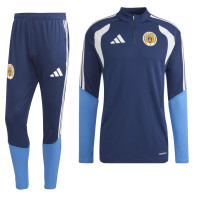 Survêtement adidas FFK Curaçao 1/4-Zip 2026-2028 Bleu foncé