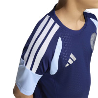 Kit d'entraînement adidas Ajax 2026-2027 pour Enfants, bleu foncé, bleu clair