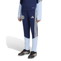 adidas Ajax Trainingsbroek 2026-2027 Kids Donkerblauw Lichtblauw