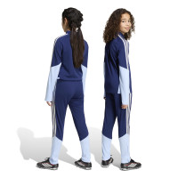 adidas Ajax Trainingspak 1/4-Zip 2026-2027 Kids Donkerblauw Lichtblauw