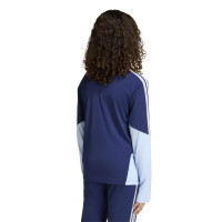 Haut d'entraînement adidas Ajax 1/4-Zip 2026-2027 pour Enfants, bleu foncé, bleu clair