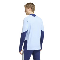 adidas Ajax Trainingstrui 1/4-Zip 2026-2027 Lichtblauw Donkerblauw