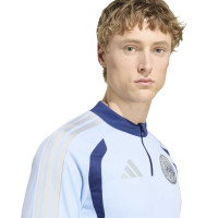 adidas Ajax Trainingspak 1/4-Zip 2026-2027 Lichtblauw Donkerblauw