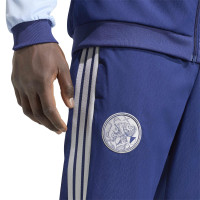 adidas Ajax Presentatie Trainingsbroek 2026-2027 Donkerblauw Lichtblauw