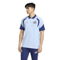 adidas Ajax Polo 2026-2027 Lichtblauw Donkerblauw