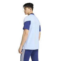 adidas Ajax Polo 2026-2027 Lichtblauw Donkerblauw