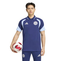 Polo adidas Ajax 2026-2027 Bleu foncé Bleu clair