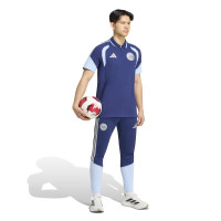 Polo adidas Ajax 2026-2027 Bleu foncé Bleu clair