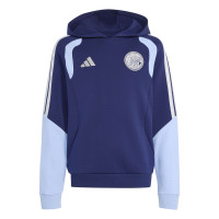 adidas Ajax Trainingspak Hooded 2026-2027 Kids Donkerblauw Lichtblauw