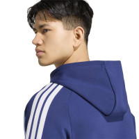 Sweat à capuche adidas Ajax 2026-2027 bleu foncé bleu clair