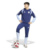 Sweat à capuche adidas Ajax 2026-2027 bleu foncé bleu clair