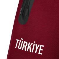 Pantalon de survêtement en polaire Nike Turkey Tech 2026-2028 rouge noir blanc