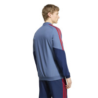 adidas Bayern Munich Présentation Survêtement 2026-2027 Bleu Foncé Rouge Doré