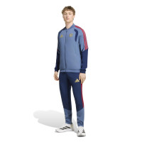 adidas Bayern Munich Présentation Survêtement 2026-2027 Bleu Foncé Rouge Doré