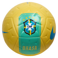 Nike Brésil Academy Ballon de Foot Taille 5 2026-2028 Jaune Vert Bleu