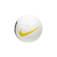 Nike Brésil Mini Ballon de Foot Taille 1 2026-2028 Blanc Bleu Foncé Jaune Vert