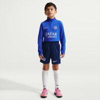 Pull Haut d'Entraînement Nike Inter Milan Strike 1/4-Zip 2026-2027 Pour Enfants, Bleu, Bleu Foncé, Blanc
