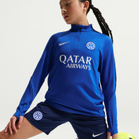 Pantalon d'entraînement Nike Inter Milan Strike 2026-2027 pour Enfants, bleu foncé et blanc
