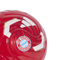 adidas Bayern Munich Mini Ballon de Foot Taille 1 2026-2027 Rouge Blanc Doré
