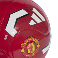 adidas Manchester United Club Voetbal Maat 5 2026-2027 Rood Wit Zwart