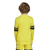 adidas Squadra 25 Voetbalshirt Lange Mouwen Kids Geel Zwart