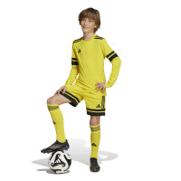 adidas Squadra 25 Voetbalshirt Lange Mouwen Kids Geel Zwart
