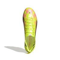 adidas F50 Hyperfast EVO Too Light Gras Voetbalschoenen (FG) Neongeel Zwart Roze