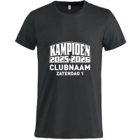 Kampioensshirt 2025-2026 Kids Zwart