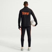 Nike Pays-Bas Strike Elite Pantalon d'Entraînement 2026-2028 Noir Orange