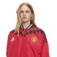 adidas Manchester United Stadium Trainingspak 2026-2027 Rood Zwart Wit