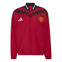 adidas Manchester United Stadium Trainingspak 2026-2027 Rood Zwart Wit