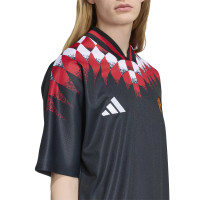 adidas Manchester United Stadium T-Shirt 2026-2027 Zwart Rood Wit