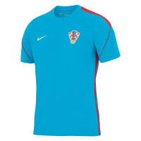 Nike Croatie Strike Maillot d'Entraînement 2026-2028 Bleu Vif Rouge