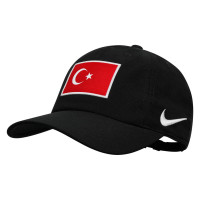 Casquette Nike Turkey Club 2026-2027 pour Enfants, noir, rouge, blanc