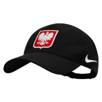 Nike Polen Club Pet 2026-2027 Zwart Rood Wit