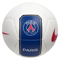Nike Paris Saint-Germain Pitch Ballon de Foot Taille 5 2026-2027 Blanc Bleu Foncé Rouge