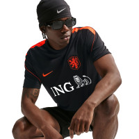 Kit d'entraînement Nike Netherlands Strike 2026-2028 noir orange