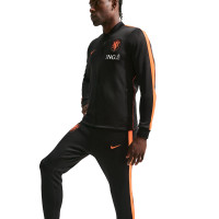 Nike Pays-Bas Strike Survêtement Full-Zip 2026-2028 Noir Orange