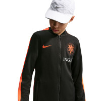 Nike Pays-Bas Strike Survêtement Full-Zip 2026-2028 Enfants Noir Orange