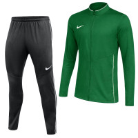 Survêtement Nike Dri-FIT Park 26 à fermeture éclair intégrale pour Enfants, vert foncé, noir