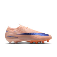 Nike Zoom Mercurial Vapor 16 LV8 Elite Kunstgras Voetbalschoenen (AG) Zalmroze Donkerblauw Paars
