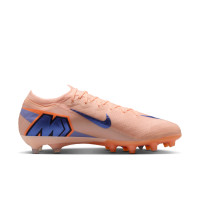 Nike Zoom Mercurial Vapor 16 LV8 Elite Kunstgras Voetbalschoenen (AG) Zalmroze Donkerblauw Paars